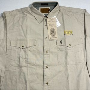 Browning Mens Super Naturals Elite Series LS Button Up Size 2XL NWT!